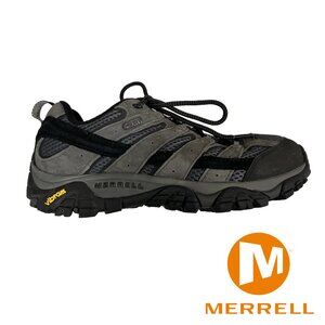 Merrell Men's Moab 2 Waterproof Hiking Shoe, Granite Size 7 J06031